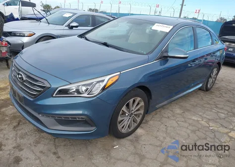 2015 Hyundai Sonata Sport из США, поврежденный, VIN 5NPE34AF4FH101092
